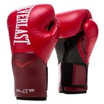 Everlast Unisex Pro Styling Elite Boxing Gloves Flame Red 10oz