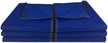 Pro Economy Moving Blankets (6 Pack) 35lbs/doz 2.92lb/ea 72"x80" Blue