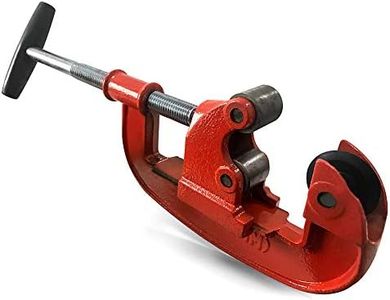 QWORK Professional Pipe Cutter Tool for 1-3" Pipes - Ideal for Plumbing, Automotive, and Construction Projects