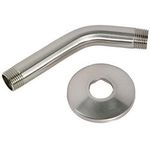 DELTA FAUCET 543-197 MP6 BN SHWR Arm/Flange, Brushed Nickel