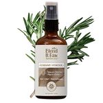 Blend It Raw Apothecary Rosemary Hydrosol for Hair Growth | Steam Distilled Pure Rosemary Water| Scalp Mist made with fresh Rosemary Leaves, 100ml