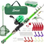 Lanaak Kids Fishing Pole and Tackle