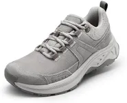 NORTIV 8 Women's Trails Shoes Outdoor Running Walking Hiking Shoes Comfortable Tennis Sneakers,Size 9,Light Grey,SNHS239W-NEW