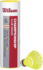 WILSON Championship Shuttlecocks, Yellow