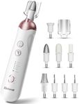 Eletorot Electric Nail File Set, 8 in 1 Professional Manicure and Pedicure Kit, Cordless pedicure tools for feet, 5 Speeds Electric Nail Drill Machine, Toe Nail Grinder Kit for Thick Nails