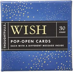 Compendium ThoughtFulls Pop-Open Cards by : Wish — 30 Pop-Open Cards, Each with a Different Inspiring Message Inside