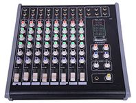 Stranger SM800E- 8 Channel Audio Mixer With Digital Echo