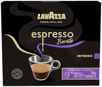 LAVAZZA - Espresso Barista Perfetto, Café Moulu, 2 Paquets de 250 g, avec Notes Aromatiques de Chocolat et un Goût Délicat, Rond et Équilibré, 100% Arabica, Intensité 6/10, Torréfaction Moyenne