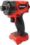 Rueqior Cordless Impact Driver 1/4 Inch Compatible with Milwaukee 18V Battery, 2800 In-lbs(300N.m) Brushless Impact Driver, 3-Speed Lightweight Power Impact Drivers With LED Light