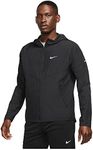 Nike Men's Repel Miler Running Jacket, Black/Black, Medium