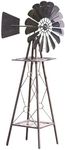 Red Carpet Studios 34291 Metal Rustic, Small Windmill