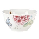 Lenox Butterfly Meadow Hydrangea Rice Bowl, White