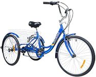 Max4out 7-Speed Adult Tricycle with