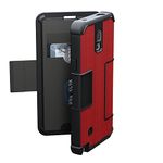 UAG Folio Samsung Galaxy Note 4 Feather-Light Composite [RED] Military Drop Tested Phone Case