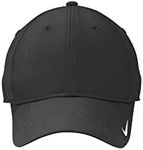 Nike Golf Swoosh Legacy 91 Cap, Black/Black, One Size