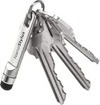 KeySmart NanoStylus - Compact Phone Stylus Ergonomic and Portable (Silver)