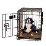 K&H Manufacturing Self-Warming Crate Pad Mocha 37-Inch by 54-Inch