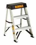 DeWalt DXL2010-02 Aluminum Step Ladder Type IA, 300-Pound Duty Rating, 2-Foot