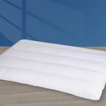 MINUPWELL Ultra Flat Pillows for Sleeping Thin, 7D High Support 2.5 inch Height Ultra Thin Pillows,Slim Bed Pillows for Stomach Sleeper,Queen Size -18x30 in