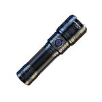 SuperFire Rechargeable Flashlights High Lumens.2000 Lumens Super Bright Tactical Flashlight, 5Modes,led Flashlights for Emergencies, Hiking,Camping…