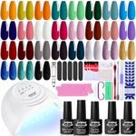 27 Colors Gel Nail Polish Kit with 