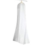 Gabkey Hanging Wedding Dress Bridal Gown Garment Cover Storage Bag Carry Zip Dustproof White