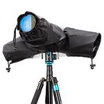 Professional Waterproof Camera Rain Cover Coat for Canon Nikon Sony Fuji & More Cameras with Lens,Camera Accessories for Photography Rain Gear