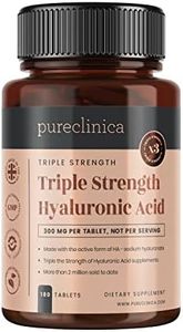 Triple Strength Hyaluronic Acid 300mg x 180 tablets (6 months supply). 300% stronger than any other HLA tablet.