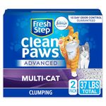 Fresh Step Advanced Clean Paws Multi Cat 18.5lb