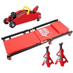 Torin T82040 Trolley Jack with Jack Stand and Creeper