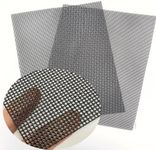 AWIORETON PVC Coated 304 Stainless Steel Mesh,2 Pack Woven Wire Mesh Screen Steel Woven Wire Mesh for Vent, Cage, Cabinets Mesh, Security Guard Garden Screen Hole Diameter 1.5mm (30 X 21CM)