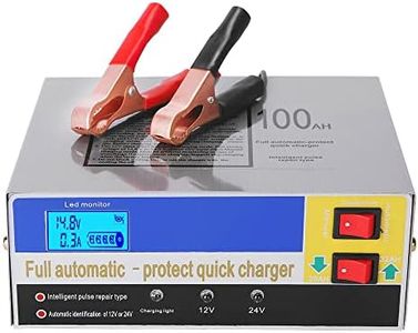 Automatic Car Battery Charger 12V 30Amp ATV 4WD Truck Boat Caravan Motorcycle