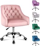 ALFORDSON Velvet Office Chair Swive