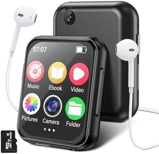 64Go Lecteur MP3 Bluetooth 5.4, 2.0" MP3 Player sans Perte HiFi MP4 Baladeur avec Caméra, Photo Album, Enregistreur, Haut Parleur, Radio FM (A30)