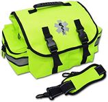 Lightning X Small EMT Medic First Responder Trauma EMS Jump Bag w/Dividers | Fluorescent Yellow