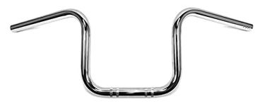 1 inch (25.4mm) Handlebars Narrrow Ape Hanger 9 Inch Chrome for Harley-Davidson