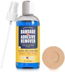 Sting-Free Adhesive Remover - Gentle & Pain-Free Bandage & Strong Adhesive Remover - Ideal for Sensitive Skin, Sports Tape, Dialysis Ports, Continuous Blood Glucose Monitoring & Colostomy Bag Care