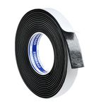 ZOMPAGO Single-Sided Foam Tape,16.4FT x 0.98in,Multipurpose Sponge Seal for Gaps,Windows Doors Insulation Film for Winter,Caulking and Protection,Strong Adhesive,Waterproof,Black