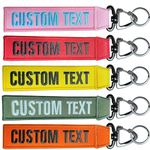 QJS PATCH Customzied Key ring,Personalised Number Plate key ring, Rotatable Key chain,car key tag accessories for Motorcycles, Scooters, Luggage,Cars,Backbag,and Gifts