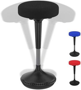 Wobble Stool Standing Desk, Flexible Seating Adjustable Office Ergonomic Stool, Wobble Stools for Classroom Seating, Active ADHD Chair Wobble Chairs