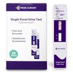 Prime Screen [25 Pack] Nicotine Tobacco Cotinine Urine Test Kit - Medically Approved Urine Dip Card Test - WCOT-114