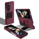 Cosmos Joy by Three Dimensional Bracket Phone Case for Samsung Galaxy Z-Fold 3 Case & Cover (Cherry)