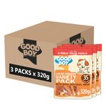 Good Boy Chicken Variety - Natural Dog Treats - Bulk Box - 3 x 320g