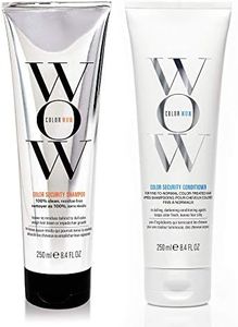 COLOR WOW Color Security Shampoo and Conditioner Duo Set – for Fine to Normal Hair | Cruelty-Free, Vegan | Achieve Super Glossy, Hydrated Hair