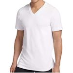 Jockey Generation Men's Stay New Cotton 3pk V-Neck T-Shirt - White (X-Large)