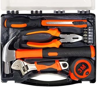 IBELL HT17-30 Hand Tool Kit for Household DIY & Emergency Maintenance (14 Pieces)