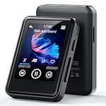 ZOOAOXO 64GB MP3 Players with Bluetooth 5.2, Music Player with 2.4 Inch Full Touch Screen, Built-in Speaker, HiFi Sound Quality, E-Book, Alarm Clock, FM Radio, Voice Recorder, Headphones Included