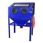 Sandblasting Cabinet Sand Blasting Portable Work Station Heavy Duty Abrasive Bead Grit Sandblaster Sand Blaster 220L