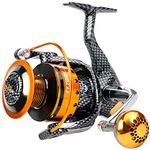 Burning Shark Fishing Reels- 12+1 BB, Light and Smooth Spinning Reels, Powerful Carbon Fiber Drag, Saltwater and Freshwater Fishing-TT4000