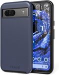 Crave Dual Guard for Google Pixel 8a Case, Shockproof Protection Dual Layer Case for Google Pixel 8a - Navy